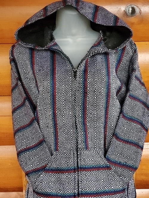 Blue Denim Baja Hoodie - Bonfire Baja Hoodies