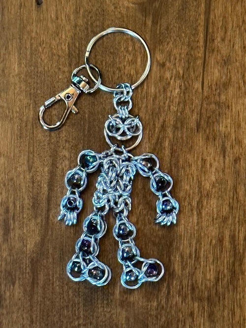 The Dude Black Chain Maille KeyChain - Bonfire Baja Hoodies