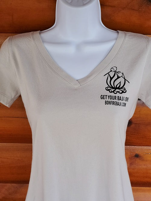 Bonfire v-neck neck T-shirts - Bonfire Baja Hoodies