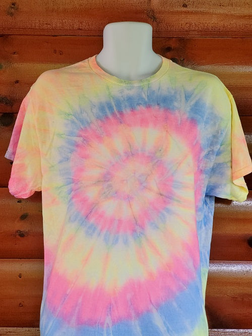 Dayglo Tie Dye T-Shirt - Bonfire Baja Hoodies