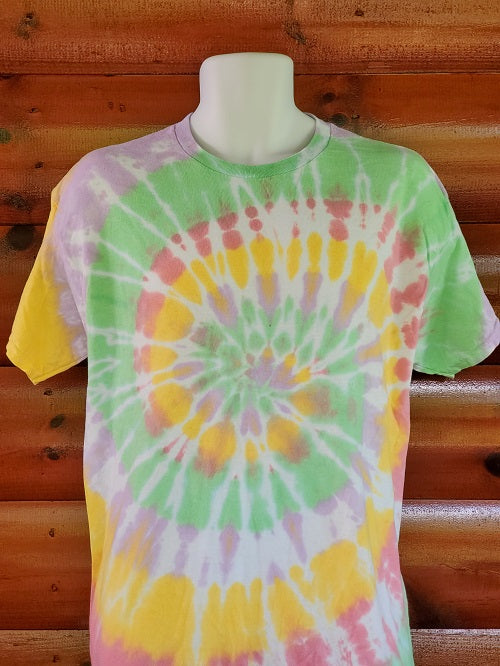 Ribbon Candy Tie Dye T-Shirt - Bonfire Baja Hoodies