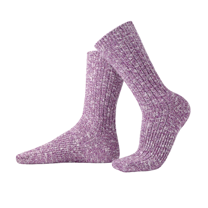 Plum Cabin Crew Solmate Socks - Bonfire Baja Hoodies