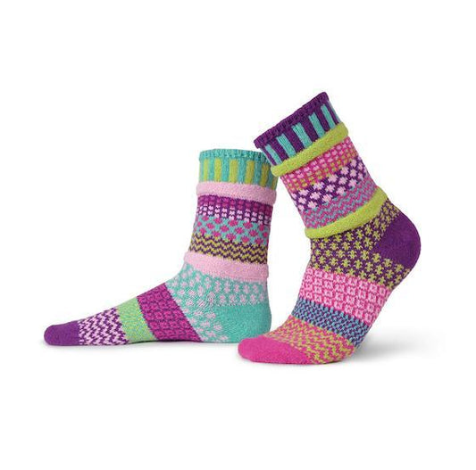 Dahlia Crew Solmate Socks - Bonfire Baja Hoodies