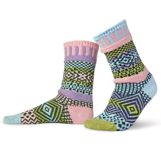 Lilac Crew Solmate Socks - Bonfire Baja Hoodies