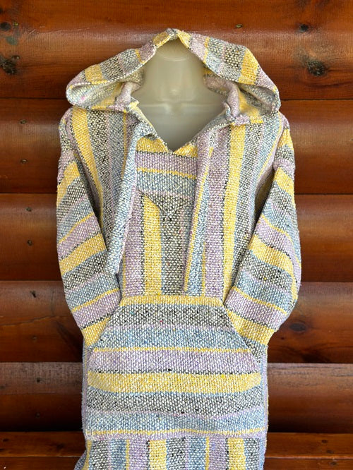 Yellow Purple Blue Grey Baja Hoodie - Bonfire Baja Hoodies