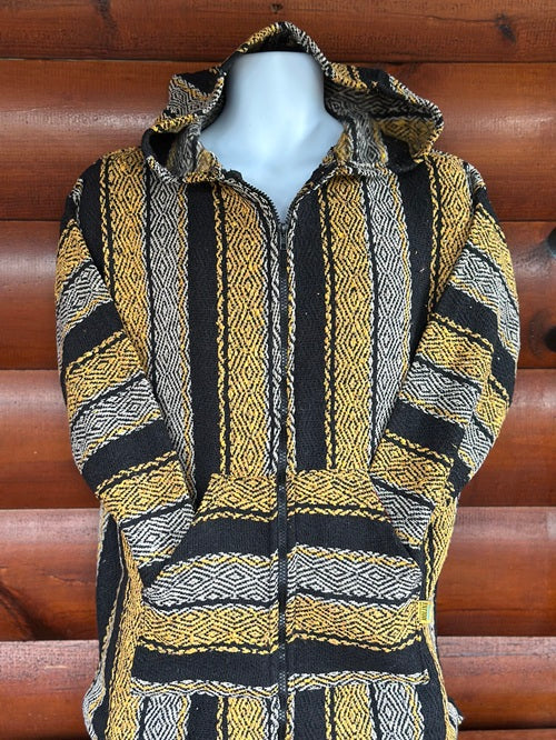 XXL Baja Hoodie red and gold. | Bonfire Baja Hoodies