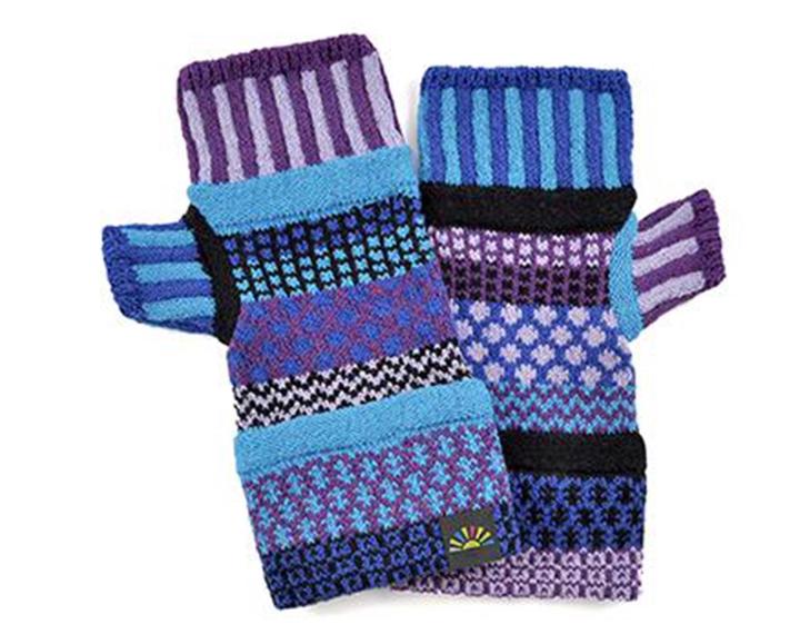 Fingerless Mittens Raspberry Solmate Socks - Bonfire Baja Hoodies