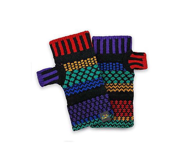 Fingerless Mittens Gemstone Solmate Socks - Bonfire Baja Hoodies