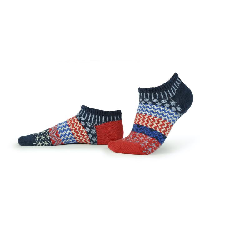 Stars and Stripes Ankle Solmate Socks - Bonfire Baja Hoodies