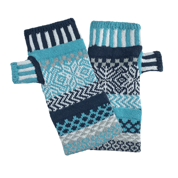 Fingerless Mittens Solmate Socks - Bonfire Baja Hoodies